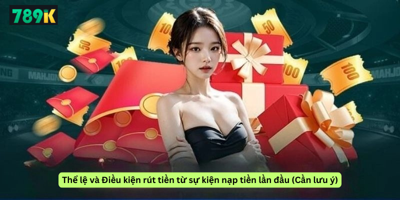 Thể lệ và Điều kiện rút tiền từ sự kiện nạp tiền lần đầu (Cần lưu ý)